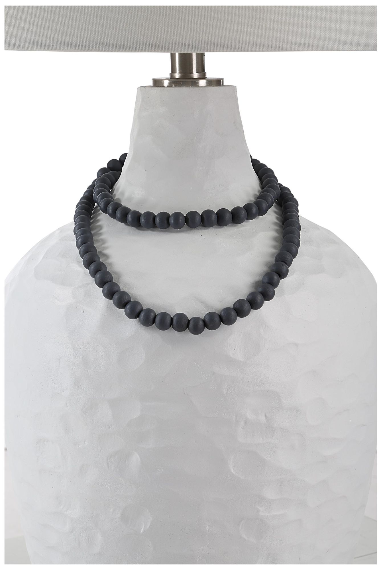 Thumbnail3 of Everren Naranja 29.75" Height Table Lamp, White more views