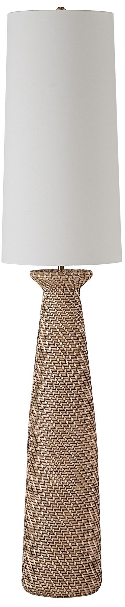 Image 2 Everren Nathalie 66.75" Height Floor Lamp, Cream