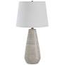 2_Everren Pera 26.25" Height Table Lamp, Grey
