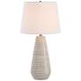 4_Everren Pera 26.25" Height Table Lamp, Grey more views