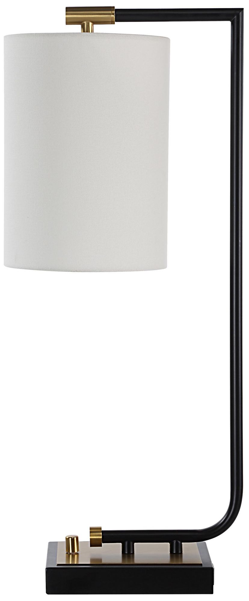 Image 4 Everren Perlato 28" Height Table Lamp, Black more views