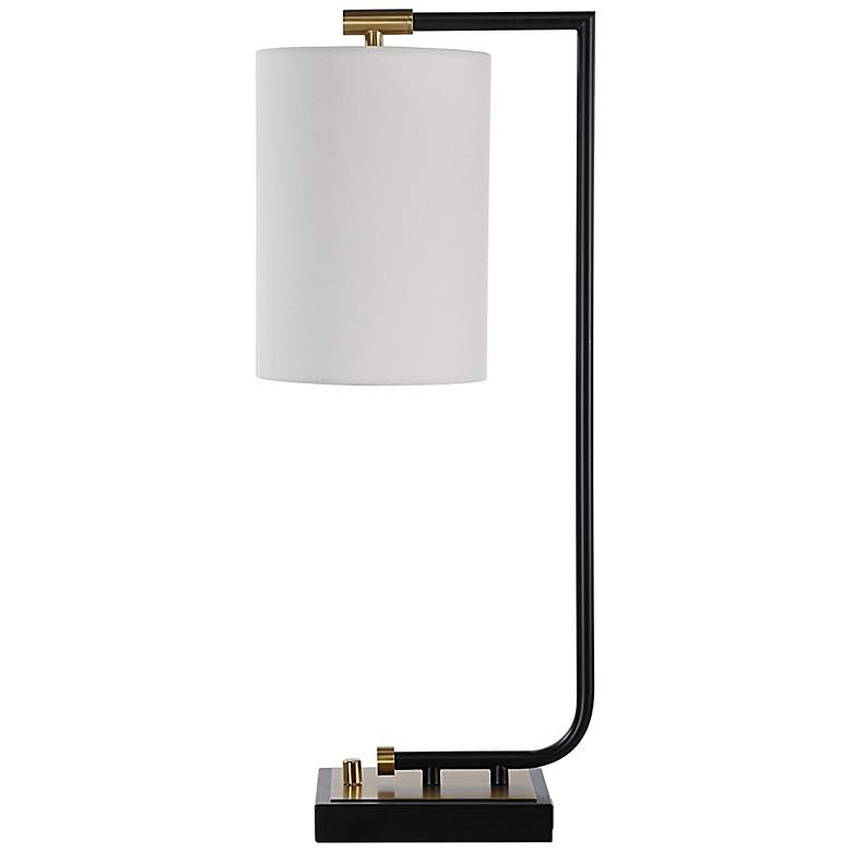 Image 4 Everren Perlato 28" Height Table Lamp, Black more views