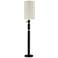 Everren Pheonix 68" Height Floor Lamp, Black