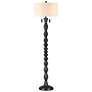 4_Everren Phyllis 75.75" Height Floor Lamp, Black more views