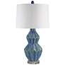 2_Everren Serres 29.44" Height Table Lamp, Blue