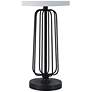 3_Everren Shadia 24.75" Length Table Lamp- Set of two, Matte Black more views
