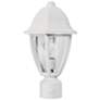 Everstone 14 3/4" High White Outdoor Post Lantern