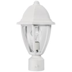 Everstone 14 3/4&quot; High White Outdoor Post Lantern