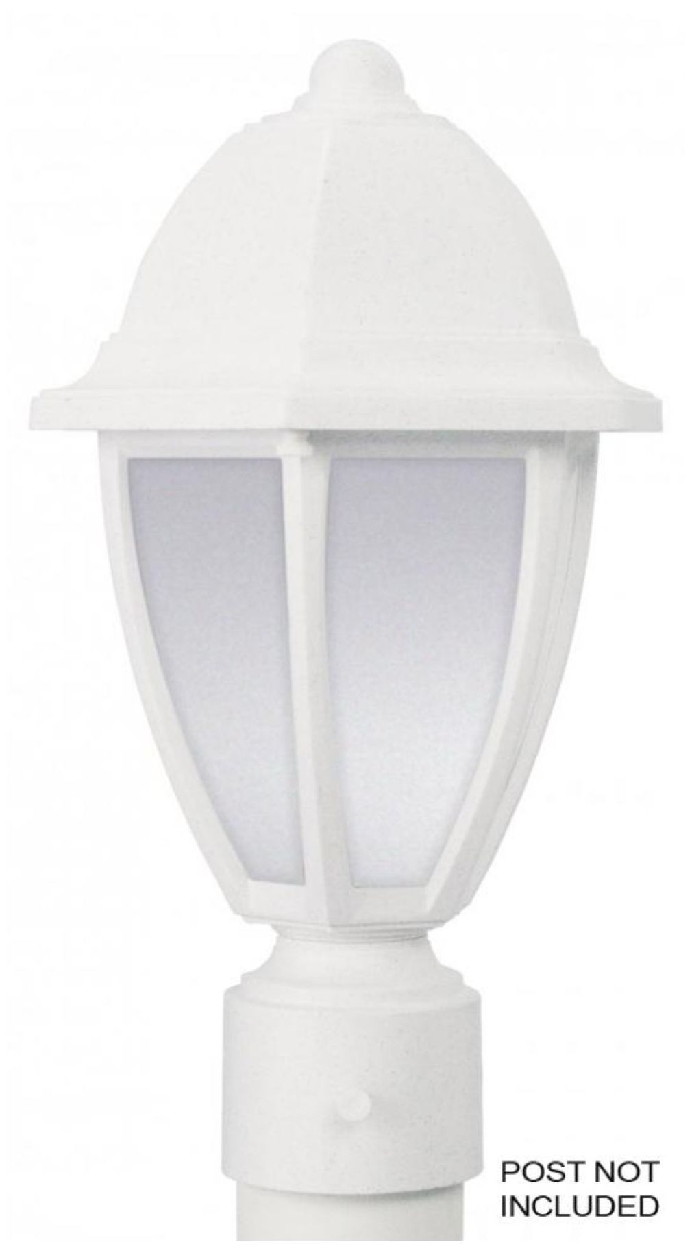 Everstone 14 3/4" High Whitestone Outdoor Post Light