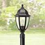 Everstone 21 3/4" High Black Outdoor Post Lantern