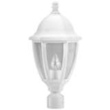 Everstone 21 3/4&quot; High White Outdoor Post Lantern