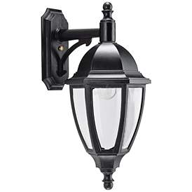 Image2 of Everstone 23 1/4" High 100W Black Outdoor Wall Lantern