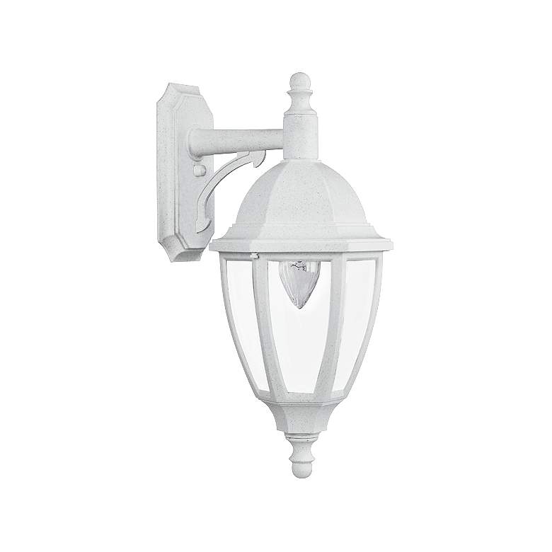 Image 2 Everstone 23 1/4 inch High 150W White Outdoor Wall Lantern