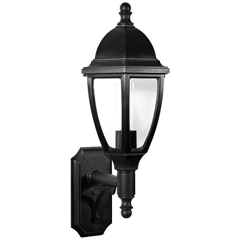 Image 1 Everstone 26 1/4 inch Marine Grade Black Traditional Outdoor Wall Light