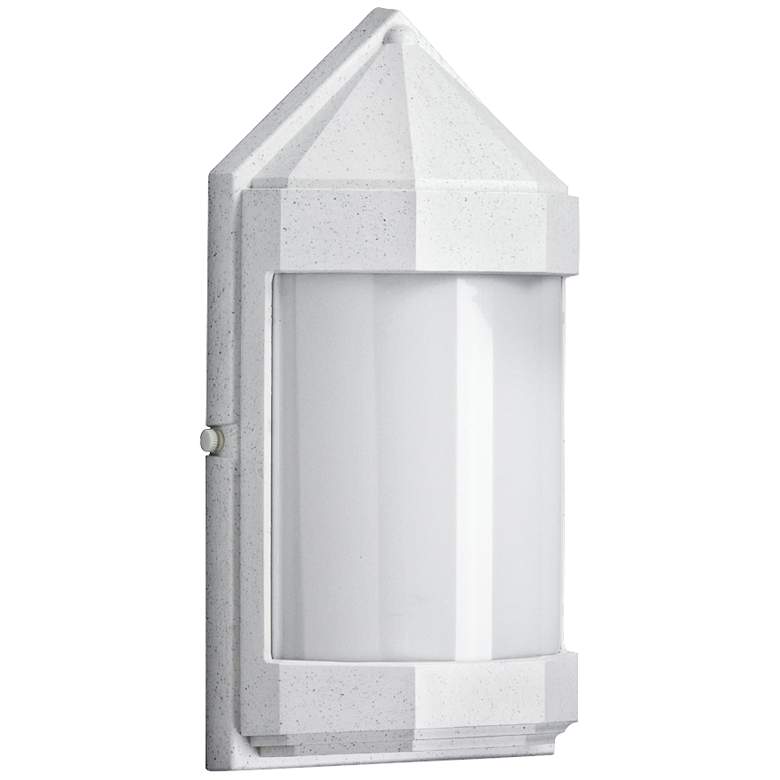 Image 1 Everstone Whitestone Opal 14.25" Marine Grade Outdoor Wall Light