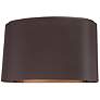 2_Everton Rain 4 3/4"H Dorian Bronze Outdoor Pocket Wall Light