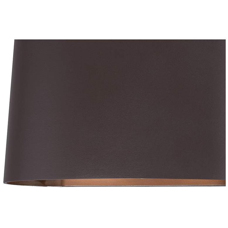 Image 4 Everton Rain 4 3/4"H Dorian Bronze Outdoor Pocket Wall Light more views