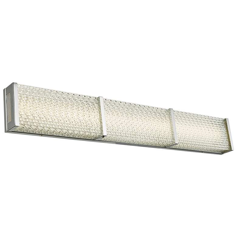 Image 1 Evoke 31 1/2 inch Wide Chrome LED Bath Light