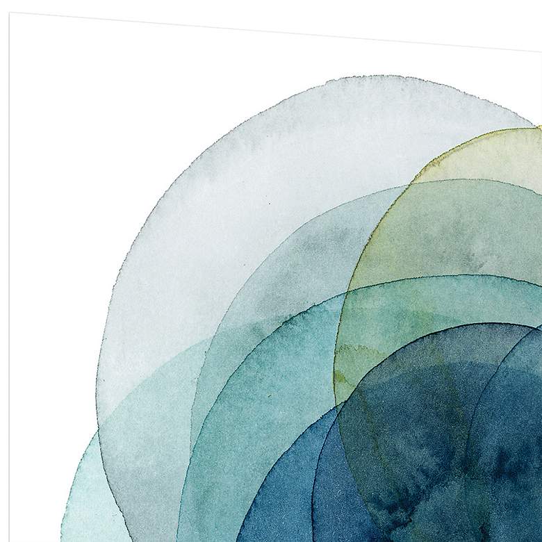Image 4 Evolving Planets I 38" Square Tempered Glass Wall Art more views