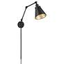 2_Evonne Matte Black Swing Arm Wall Lamp