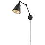 5_Evonne Matte Black Swing Arm Wall Lamp more views