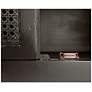 7_Evrim 69 1/4" Wide Black Mango Wood Sideboard Cabinet more views