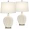 Ewan Ivory Ceramic Table Lamp Set of 2