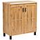 Excel 31 1/2" Wide Oak Brown 2-Door Storage Cabinet