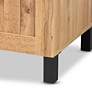 4_Excel 31 1/2" Wide Oak Brown 2-Door Storage Cabinet more views