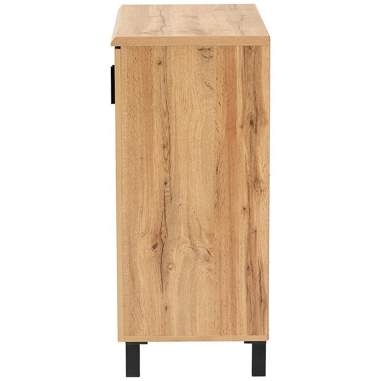 Image 7 Excel 31 1/2" Wide Oak Brown 2-Door Storage Cabinet more views