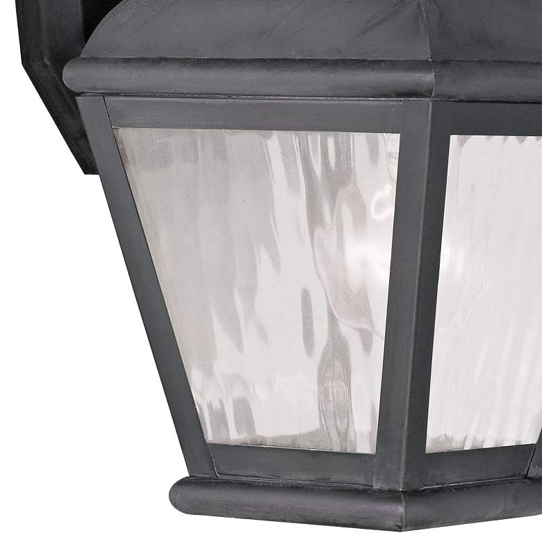 Image 2 Exeter 14 1/2 inch High Charcoal Outdoor Wall Light more views