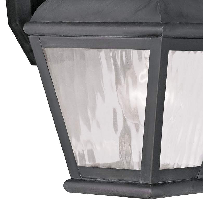 Image 2 Exeter 14 1/2" High Charcoal Outdoor Wall Light more views