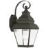 Exeter 15 1/2" High Black Outdoor Wall Light
