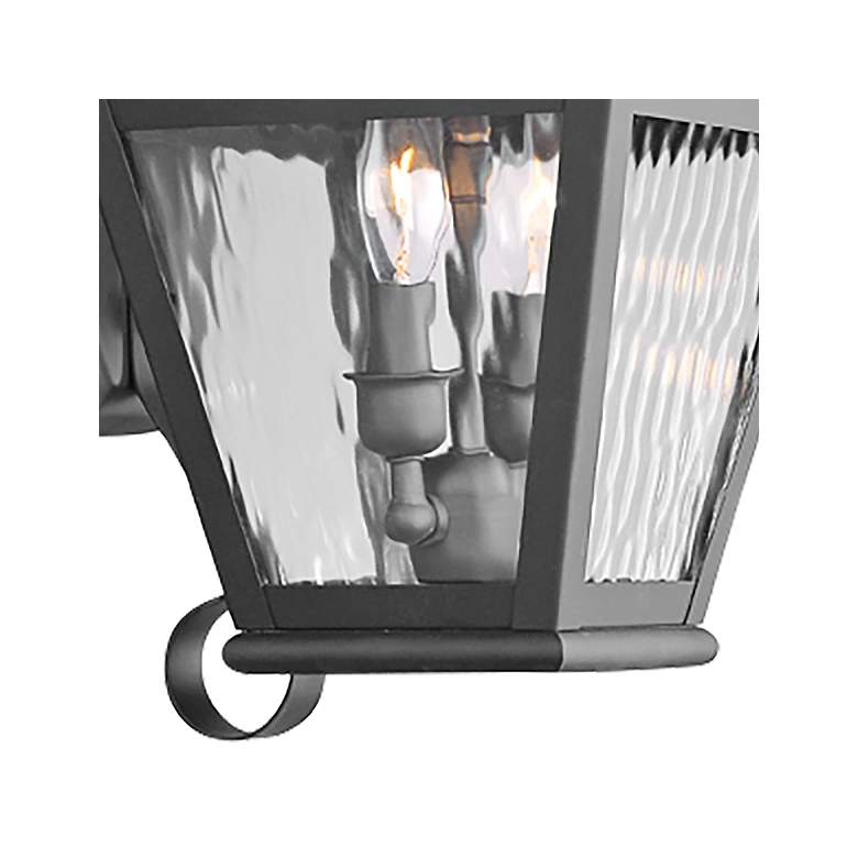 Image 2 Exeter 21 1/2" High Black Outdoor Wall Light more views