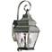 Exeter 21 1/2"H Vintage Pewter Outdoor Wall Light