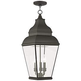 Image1 of Exeter 25" High Black Outdoor Hanging Light