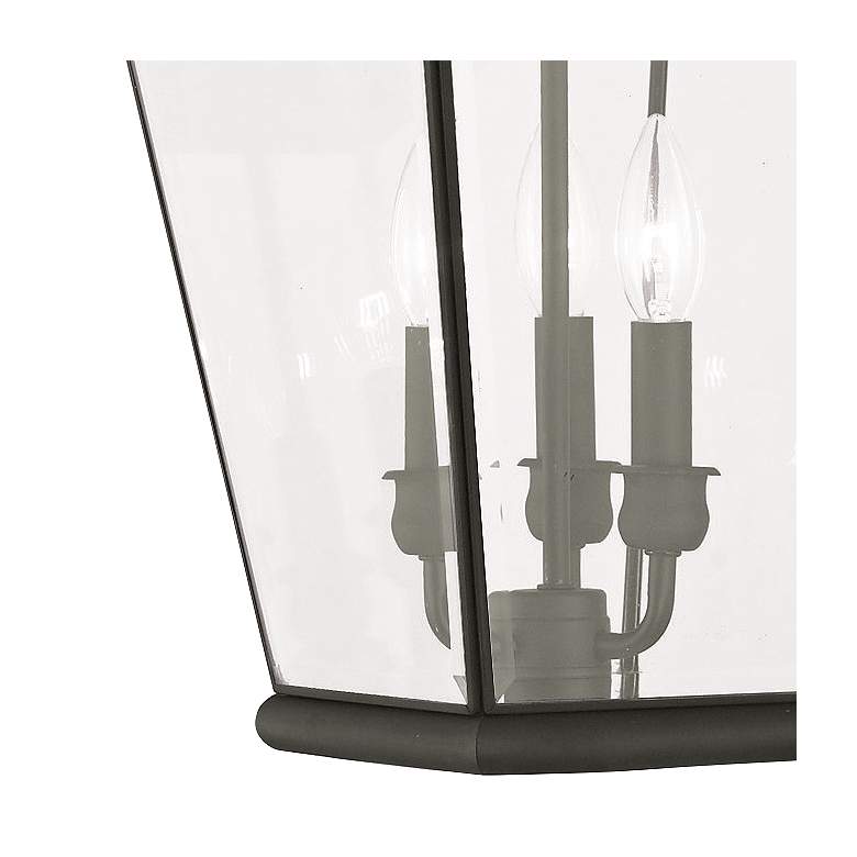 Image 2 Exeter 25 inch High Black Outdoor Hanging Light more views