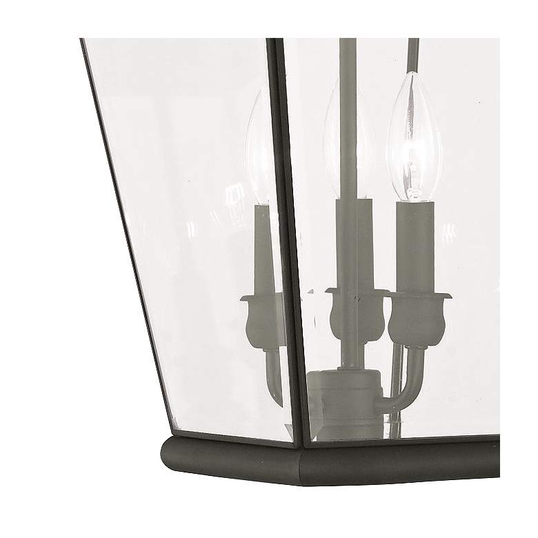Image 2 Exeter 25" High Black Outdoor Hanging Light more views