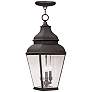 1_Exeter 25" High Bronze Outdoor Hanging Light