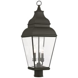 Exeter 28 1/4&quot; High Black Outdoor Post Light