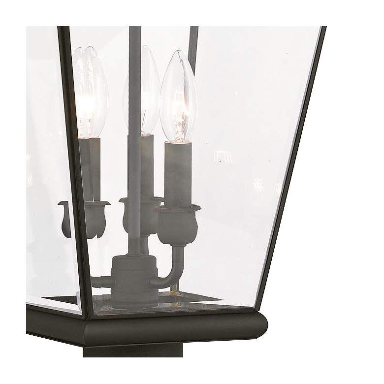 Image 3 Exeter 28 1/4" High Black Outdoor Post Light more views