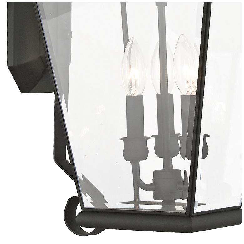 Image 2 Exeter 28" High Black Outdoor Wall Light more views