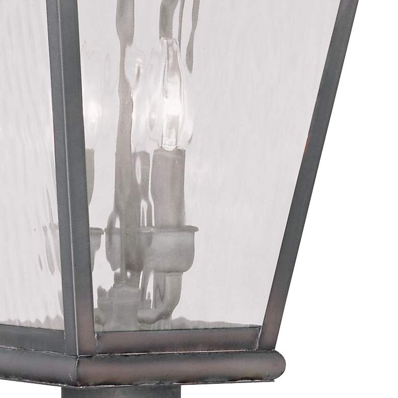 Image 2 Exeter 29 1/2" High Charcoal Outdoor Post Light more views