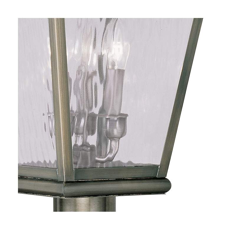 Image 2 Exeter 29 1/2" High Pewter Outdoor Post Light more views