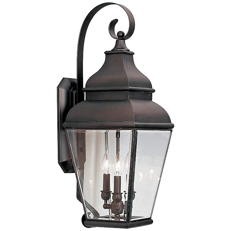 Image 1 Exeter 29" High Bronze Outdoor Wall Light