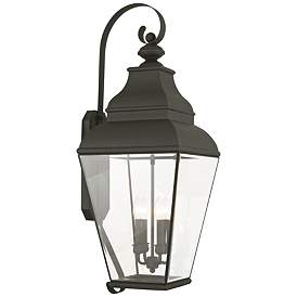 Image1 of Exeter 36" High Black Outdoor Wall Light