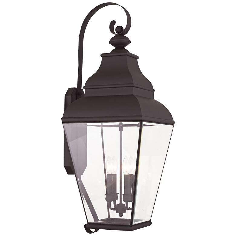 Image 1 Exeter 36" High Bronze Outdoor Wall Light