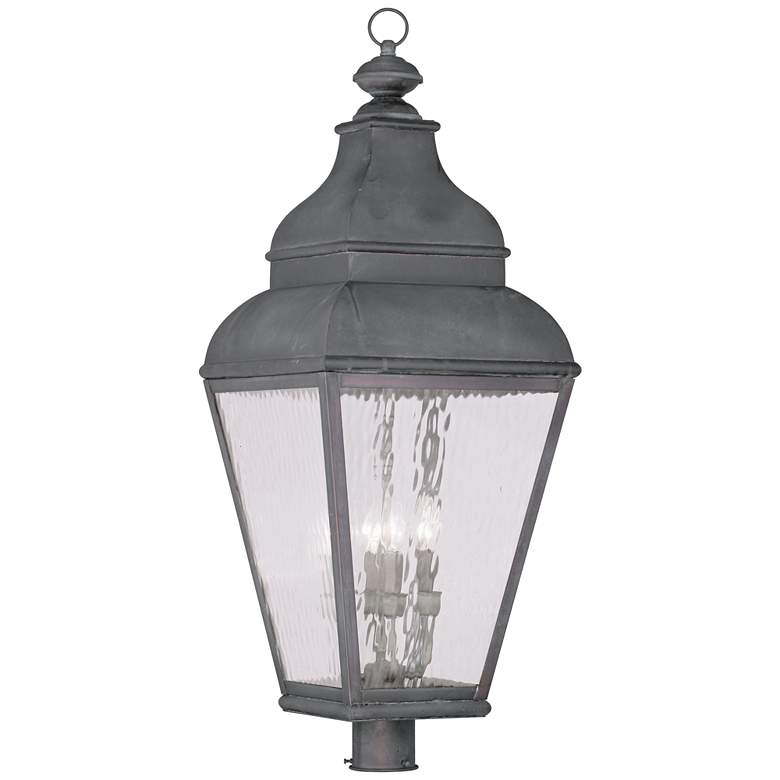 Image 2 Exeter 37 1/2" High Charcoal Outdoor Post Light