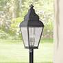 Exeter 37 1/2" High Charcoal Outdoor Post Light