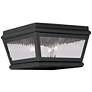 2_Exeter 8" Wide Charcoal Outdoor Ceiling Light